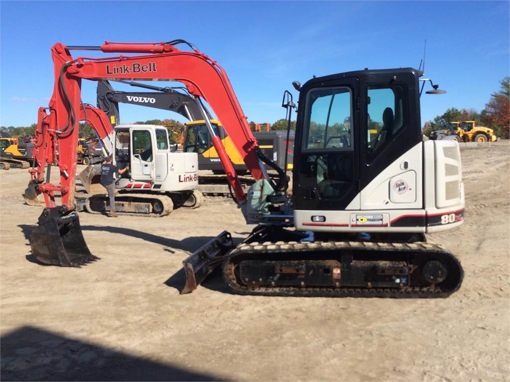 LinkBelt 80X3 sn Crawler Excavators Construction Equipment