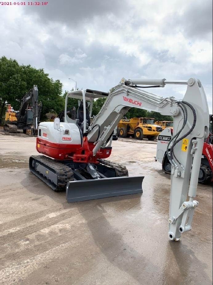 Takeuchi TB260 sn 126106004 Crawler Excavators Construction
