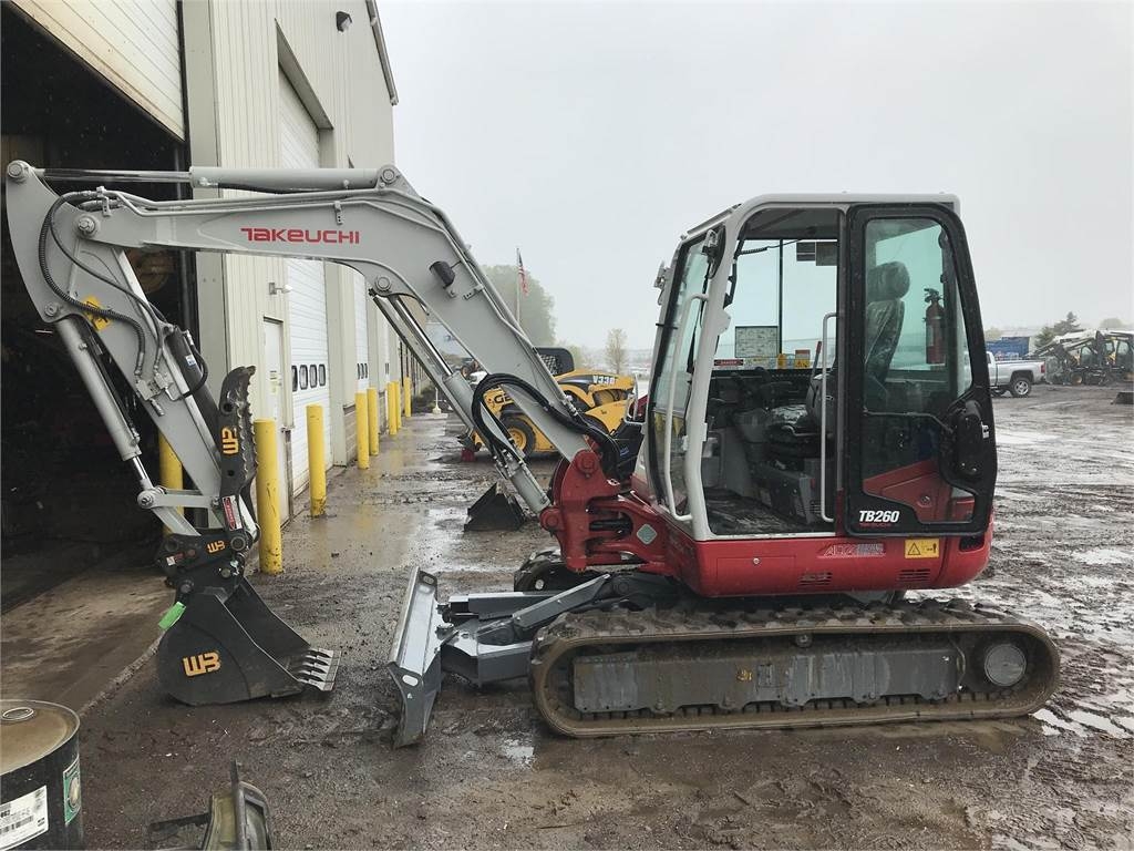 Takeuchi TB260 Crawler Excavators Construction Equipment Alta