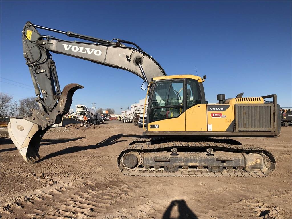 Volvo ec220dl технические характеристики