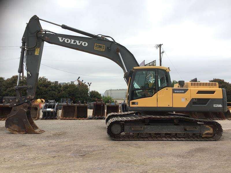 Экскаватор volvo ec250dl
