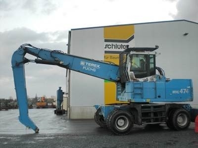 Fuchs MHL474, Pelle sur pneus, Travaux Publics