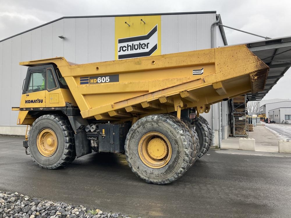 Komatsu HD605-7(SL), Tombereau rigide, Travaux Publics