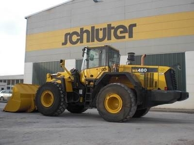 Komatsu WA480LC-6, Pale gommate, Costruzioni