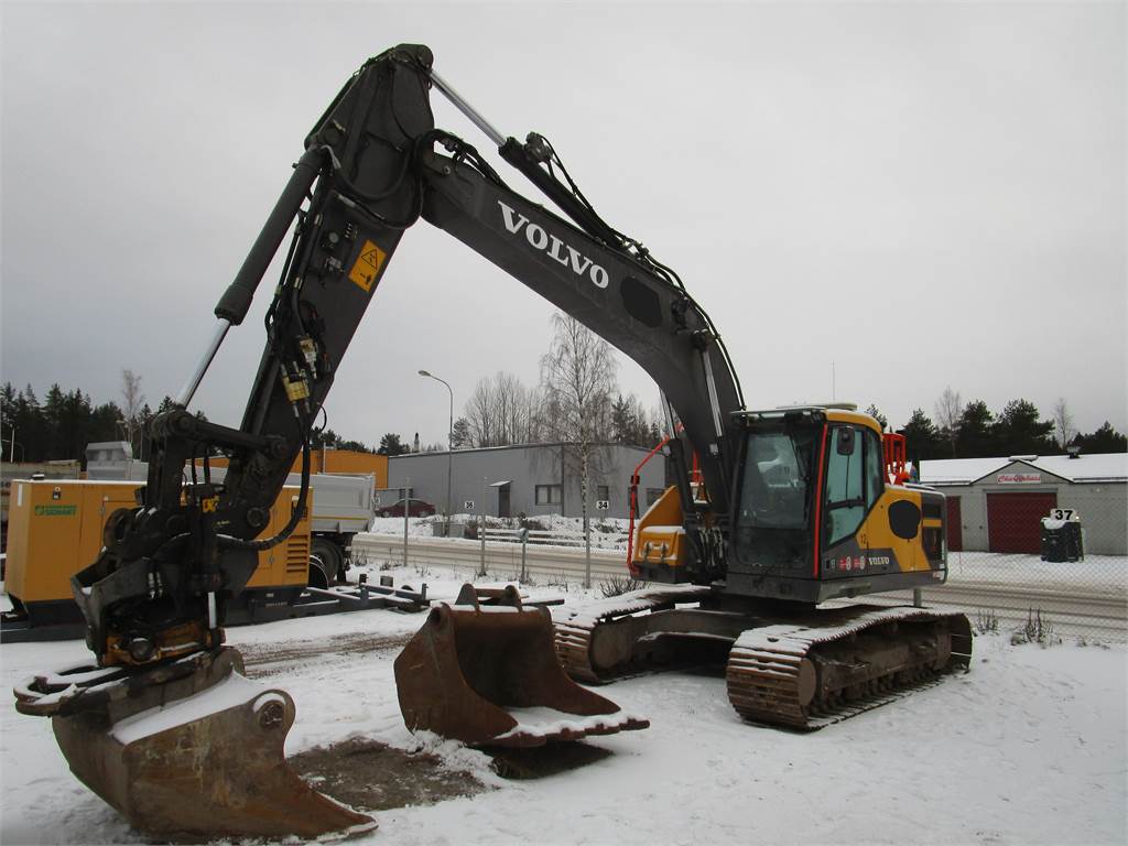 Volvo EC220EL, Crawler Excavators, Construction Equipment