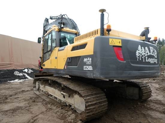 Экскаватор volvo ec250dl