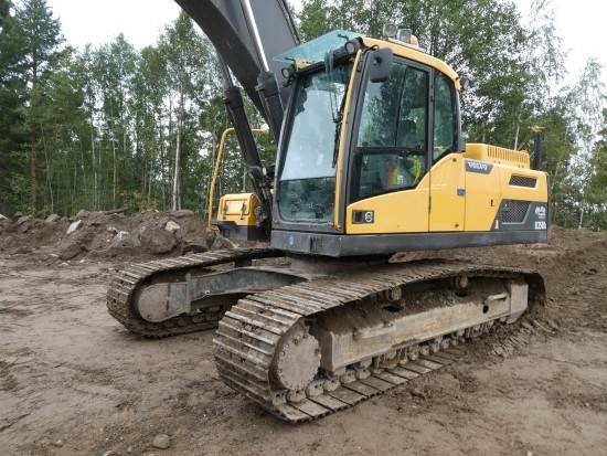 Экскаватор volvo ec250dl