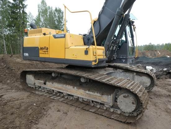 Экскаватор volvo ec250dl