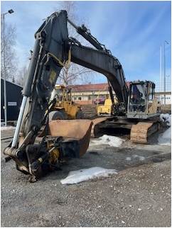 Volvo EC250DL, Crawler Excavators, Construction Equipment