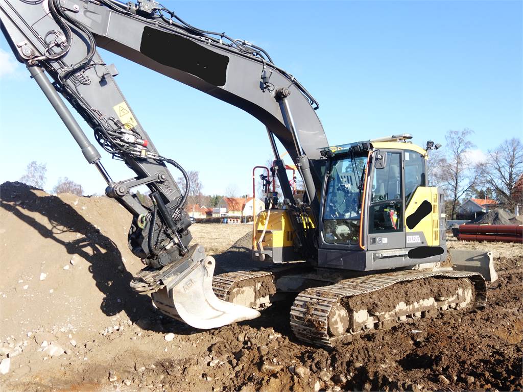 Volvo ECR235EL, Crawler Excavators, Construction Equipment