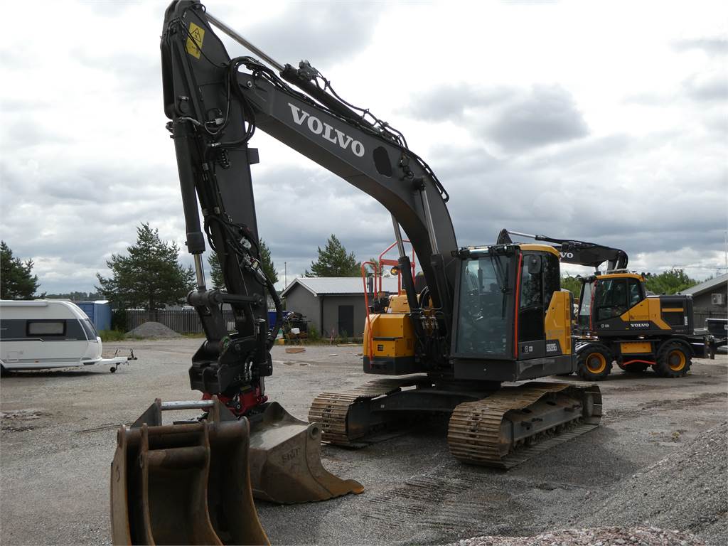 Volvo ECR235EL, Crawler Excavators, Construction Equipment