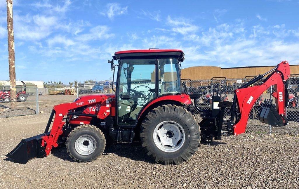 TYM Tractors T494HSTCTLB Cab Tractor Loader Backhoe 4