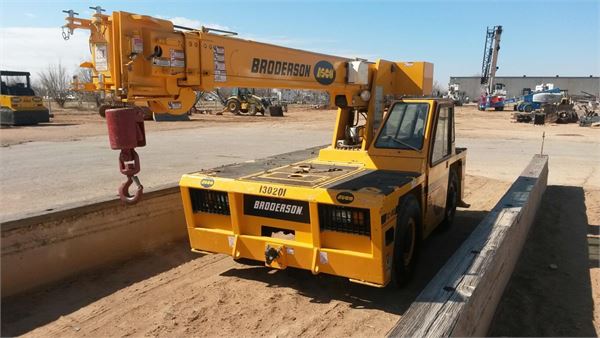 Broderson IC80-3J, Mobile and all terrain cranes, Construction Equipment