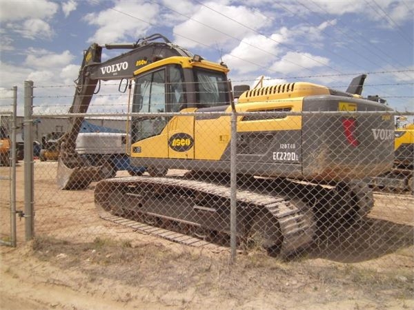 Volvo ec220dl технические характеристики