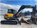 Volvo ECR 88 D, 2017, Midi excavators  7t - 12t