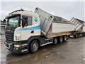 Scania LB8X4/4HNB SIDE TIPPER ,RETARDER,full air, 2013, Dump Trucks
