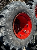 Alliance Dubbelmontage 710/75R42 // 600/70R34, Däck, hjul och fälgar, Lantbruk