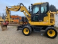 Komatsu PW98MR-10, Escavatori gommati, Costruzioni