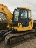 Komatsu PC138US-8, Escavatori cingolati, Costruzioni