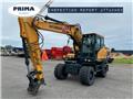 Hyundai Robex 140, 2016, Mga wheeled excavator