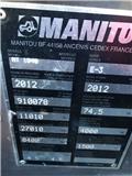 Телескопический погрузчик Manitou MT 1840, 2012 г., 9525 ч.