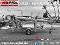 Niftylift 170HE elektro 17m (1837), Anhängerarbeitsbühne, Baumaschinen