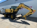 Yanmar B110W, Wheeled excavators, Construction