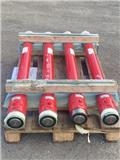 Bauer hydraulic cylinder complet 4 pcs, Accesorios y repuestos para equipo de perforación