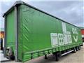 Tiger TRAILERS LTD With 12 t. hydraulic lifting deck for, 2015, Curtainsider semi-trailers