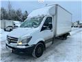 Mercedes-Benz Sprinter box truck with Tailgate lift, 2016, Pick up / Dropside