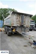 Meusburger MKT-3 three axeled tip trailer, 2012, Other Trailers