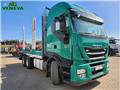 Iveco Stralis-560, 2017, Xe tải chở gỗ