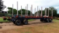 Kearneys 4-AXLE DRAW BAR TIMBER TRAILER, 2011, Other