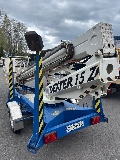 Dexter 15 Z, Trailer mounted aerial platforms, Construction