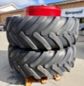 Michelin 2 stk. tvillingehjul 710/75 R42 med 12 stk Duofixx – billede 5