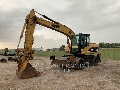 CAT M316C, escavatori gommati, Attrezzature Da Costruzione