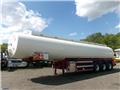 LAG Fuel tank alu 44.4 m3 / 6 comp + pump, 2013, Tanker semi-trailers