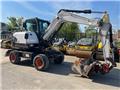 Bobcat E 57 W, 2018, Mga wheeled excavator