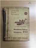 Massey Ferguson Parts list - manual, 1950, Разное сельскохозяйственное оборудование