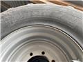 Michelin 4st beg 500/60R22,5 på fälgar Wille m.fl, Däck, hjul och fälgar, Entreprenad