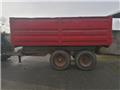  - - -  Højtipvogn med hydraulisk bagsmæk, Mga tipper trailer
