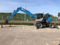 Terex Fuchs MHL 250 waste handler, Station de triage, Travaux Publics
