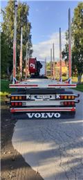 Kilafors 4-axlar Nybesiktad、2019、木材拖車