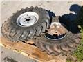  - - -  Brugte komplette BKT hjul 700x12, Tires, wheels and rims