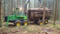 John Deere 810 D, 2005, Forwarder