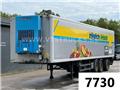 Ackermann VS-F27/13,6 E ZG Kühlkoffer mit LBW, Tridec, 2010, Temperature controlled semi-trailers