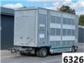 Pezzaioli RBA 21 3.Stock Anhänger mit Aggregat & Hubdach, 2015, Remolques para transporte de animales