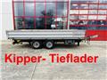 Möslein TTD 11 Schwebheim Tandemkipper- Tieflader 5,50 m, 2015, Mga tipper tailers
