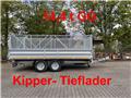 Möslein TTD 14 5,70 m 14 t Tandem- Kipper Tieflader 5,70、傾卸式拖車