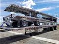 MAC Trailer 53' FLATBED ALUMINUM TAN、2024、平板式/側卸式拖車